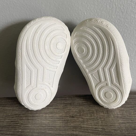 Nike Air Forcé 1 Infant Toddlers Black Gold Low Crib Shoes CK2201 002 Size 1C - Picture 6 of 8